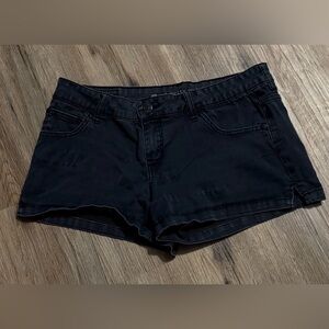 Spring Break Sale 3/15-3/21 - Celebrity Pink Black Denim Shorts- Size 11